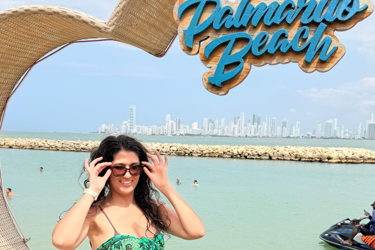 Cartagena: Palmarito Beach Day Trip with Lunch & Drinks