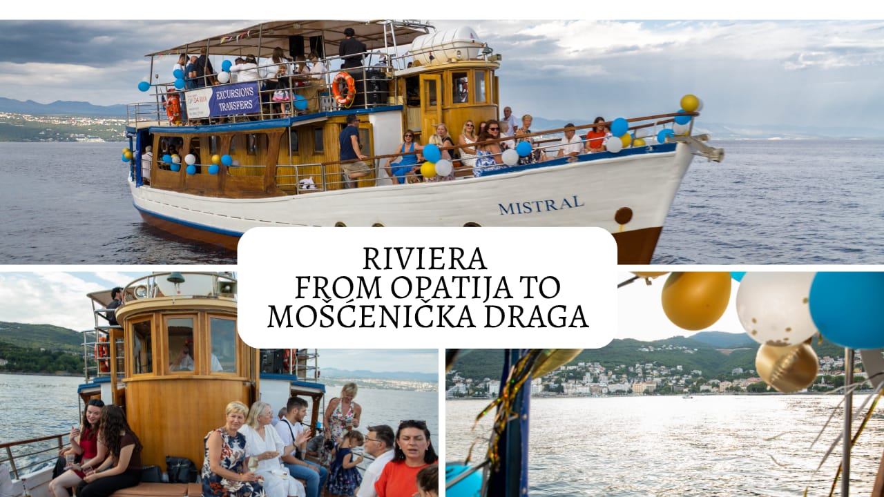 Opatija Riviera: Bootstour mit Schwimmstopp in Mošćenička Draga