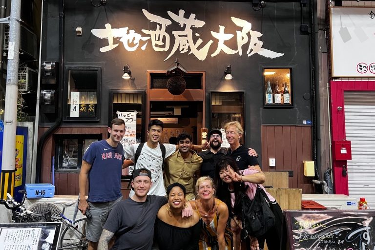 Osaka Local Bar Crawl in Dotombori & Uranamba Area
