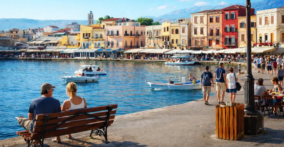 From Heraklion: Chania, Rethymno & Lake Kournas Full Day