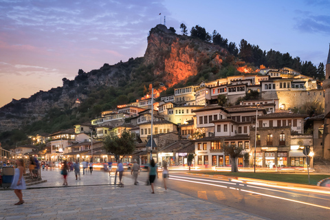 Tirana/Durres/Golem: Berat Unesco City, Castle & Mangalem