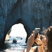 From Positano: Day trip to Capri - Group Tour by boat