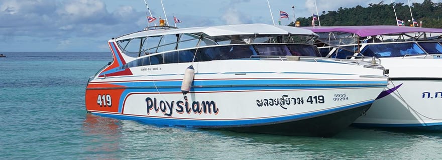 Aller simple en van et bateau rapide de Hat Yai City à Koh Lipe