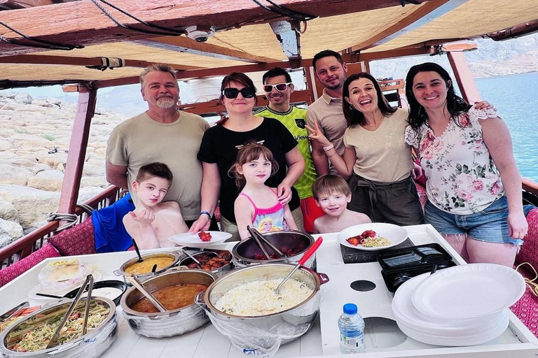 Dubai To Khasab Dhow Cruise with Snorkeling and Lunch