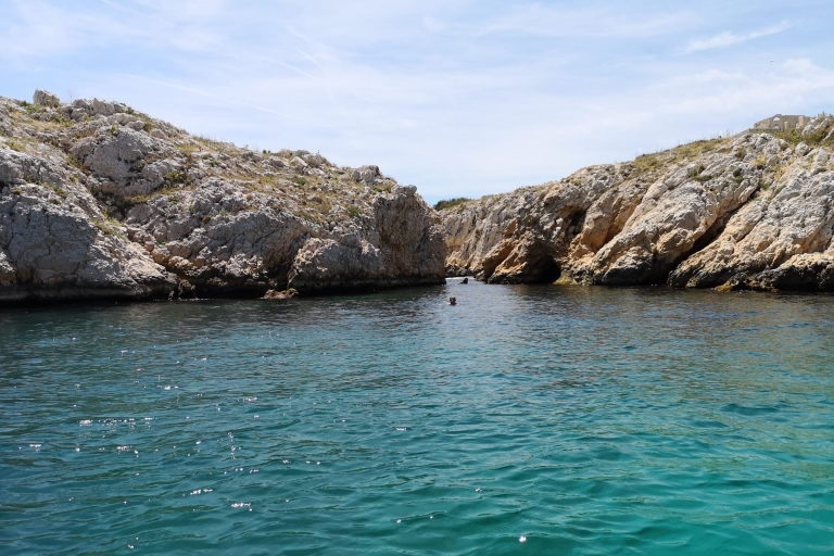 Vanuit Marseille: boottocht op de Frioul-eilanden met zwemstop