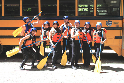 Panorama: Toby Creek Whitewater Rafting Adventure
