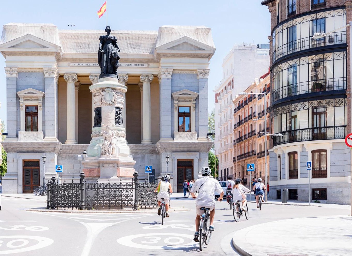 Det bedste af Madrid: 3-timers guidet tur på cykel i små grupper