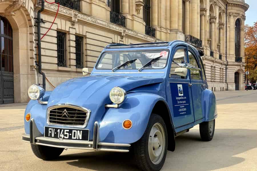 Paris: Klassische Tour im 2CV. Foto: GetYourGuide