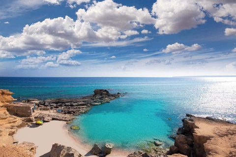 Ibiza: Formentera hele dag VIP catamaran cruisePremiumticket