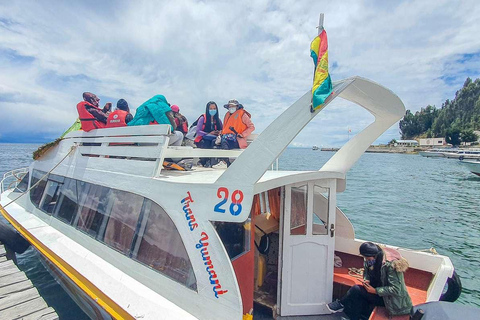 Desde La Paz: Excursión de un día al Lago Titicaca y la Isla del Sol