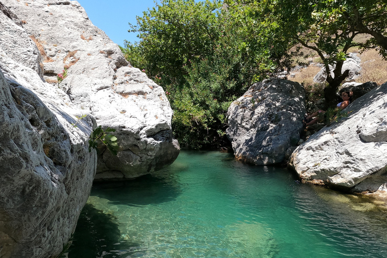 Kourtaliotiko Gorge River Trek with Lunch! Pick-up Avaliable Meeting Point