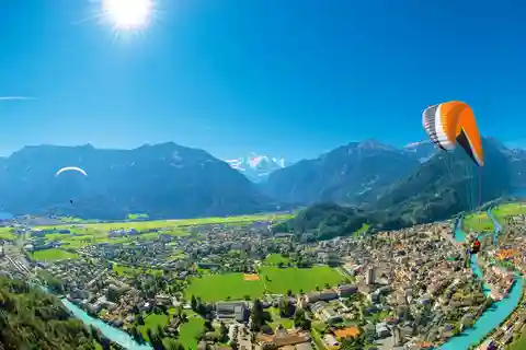 Visite privée d'Interlaken au départ de Zurich