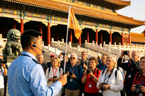 Tiananmen, Forbidden City & Treasure Museum Half Day Tour Tiananmen Square Reservation only ( No guide )