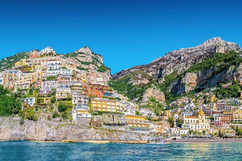 Excursão de 1 dia em grupo de Amalfi a Positano com almoço