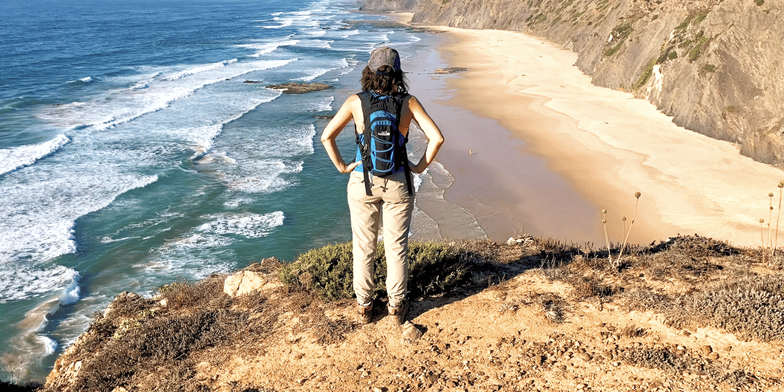 From Lagos: West Coast Hiking Tour with Sunset Tapas & Wine