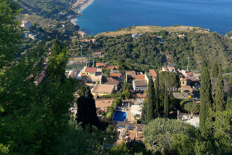 Taormina: privétour van een dag met pick-up vanaf Catania