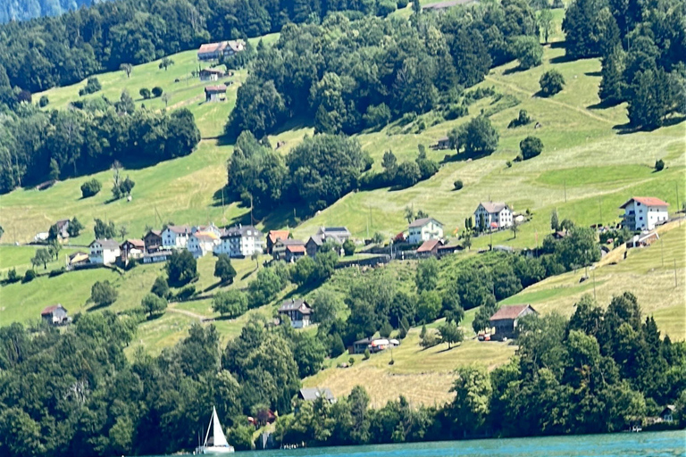 Lake Lucerne: Private Luxury Boat Cruise