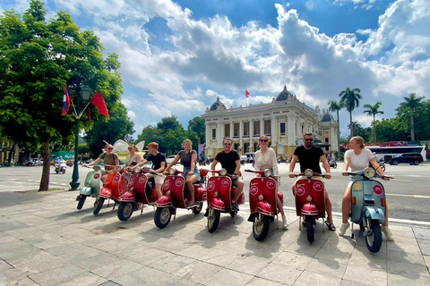 Hanoi Vintage Vespa City Tours Full Day City and Countryside Tour