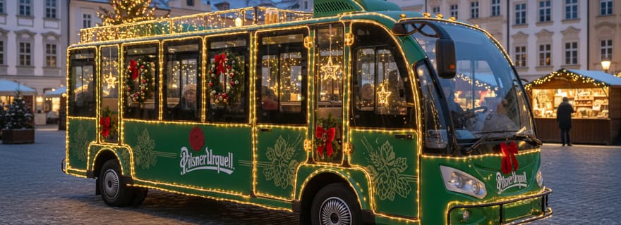 Pilsen : visite panoramique en bus avec audioguide