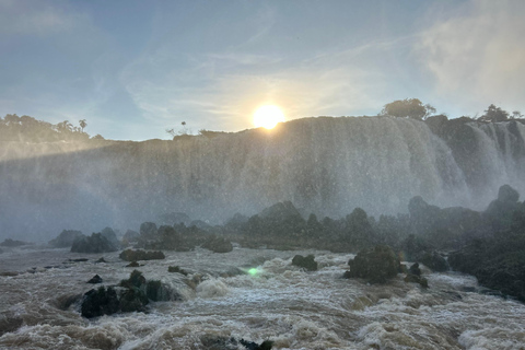 Iguaçu-vattenfallen Privat tur Brasilien och Argentinska sidan