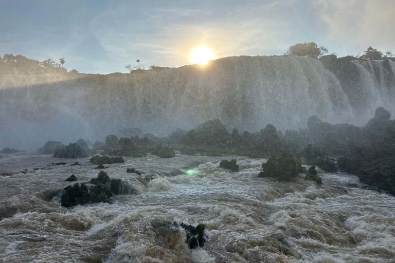 Visite privée des chutes d&#039;Iguaçu côté brésilien et argentin