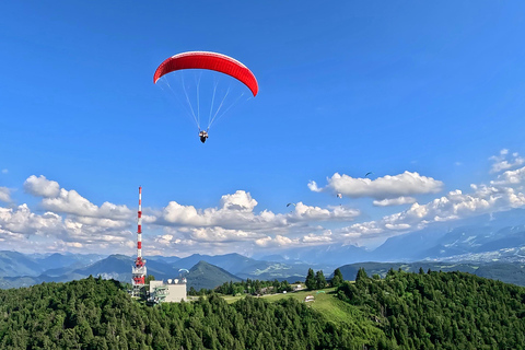 Tandem Paragliding in Salzburg from Gaisberg Mountain