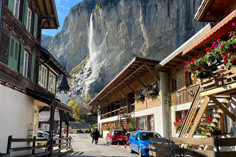 Interlaken: Dagstur till Lauterbrunnen, Wengen och Grindelwald