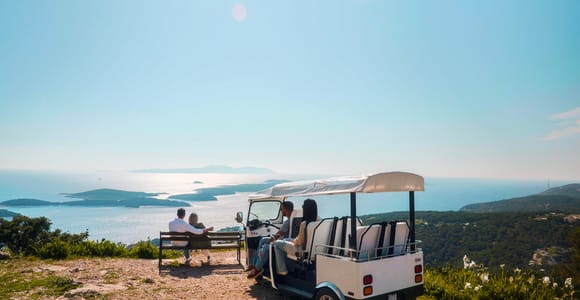 Hvar Lavender Fields,Stone Villages & Scenic Views -eTuk Tuk