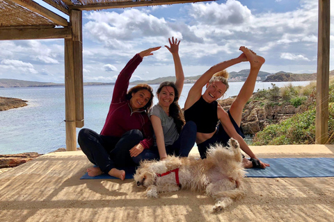 Guided Hiking and Yoga Experience in Menorca