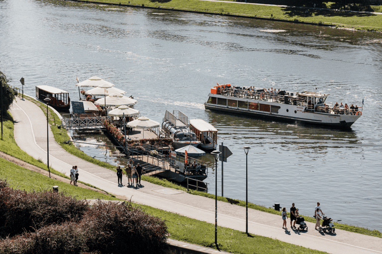 Krakow: Day or Evening Cruise & Live Guide Option Day Cruise with Audio Guide