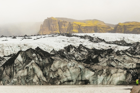 Reykjavik : cascades du sud sauvage, plage noire et glacierTour avec randonnée glaciaire