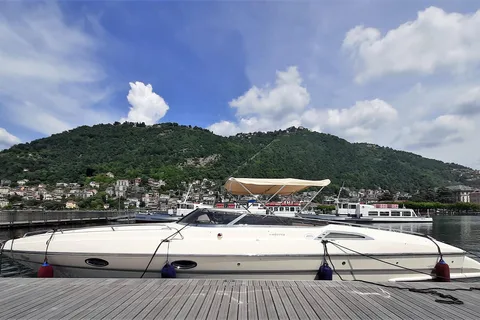 Grand Tour, on luxury speedboat at Lake Como