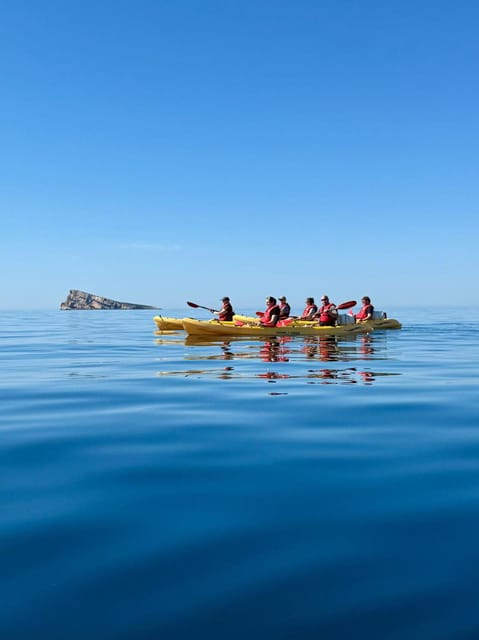 Benidorm Bay Kayak with Snorkelling & Photos