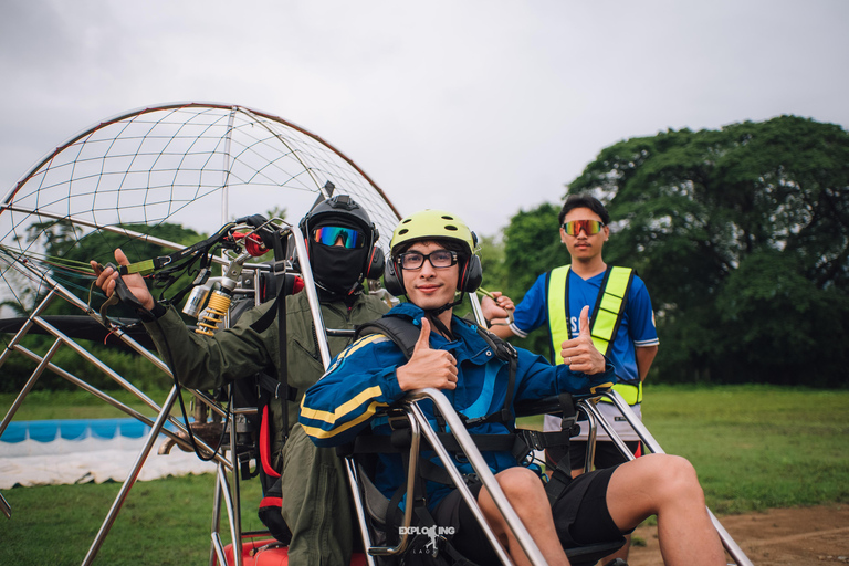 Paramotor Flight Experience in Vang Vieng, Laos