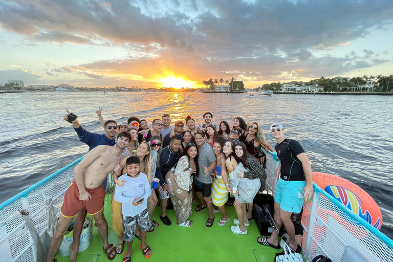 Fort Lauderdale Private Sunset Cruise for Groups (15-45) 4hr Large Private Sunset Cruise