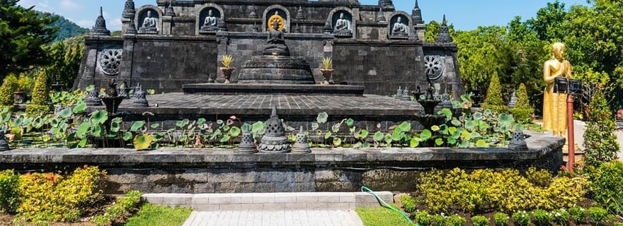 Bali (Lovina): Tour with Meditation in Temple & Hot Springs