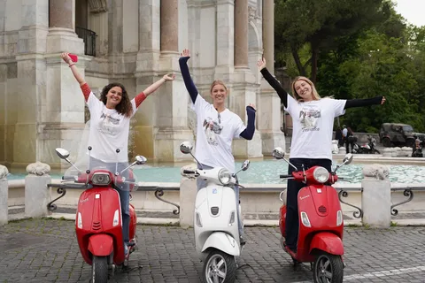 Римский Vespa Tour: Дух юбилея