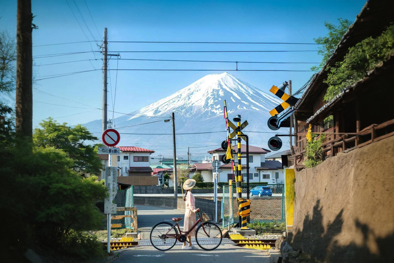 Tokyo : Excursion d&#039;une journée au Mont Fuji et au lac Kawaguchi sur InstagramDepuis Tokyo : Le Mont Fuji et l&#039;excursion familiale Oshino Hakkai