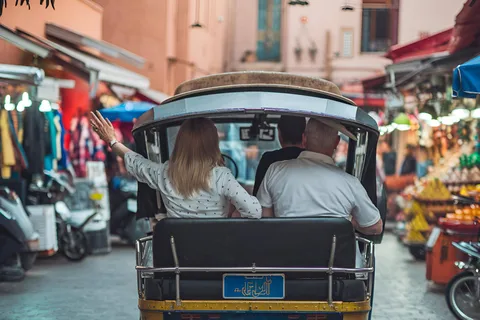Marrakech TukTuk Private Tour in Medina with Pickup