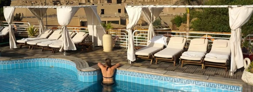 Au départ d'Assouan : 4 jours et 3 nuits de croisière sur le Nil avec montgolfière