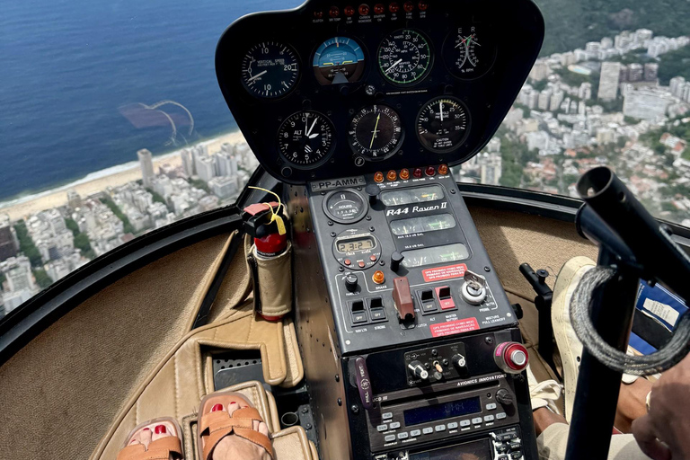 Helicopter flight in Rio de Janeiro