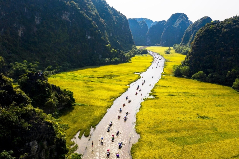 Ninh Binh: Ganztägige geführte Tour für kleine Gruppen von 9 Personen ab Hanoi