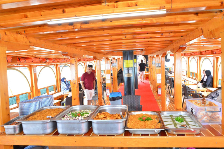 Atlantic Pirate Boat Tour to the Hidden Coves of Antalya Atlantic sunset boat tour with dinner & soft drinks