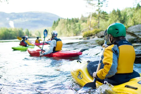 Voss: Half-Day Guided River Kayak Tour