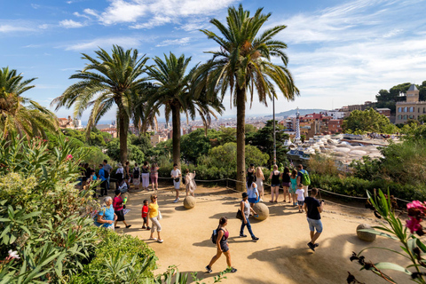 Barcelona - Park Guell Park Guell Guidad tur med hoppa över kön inträde