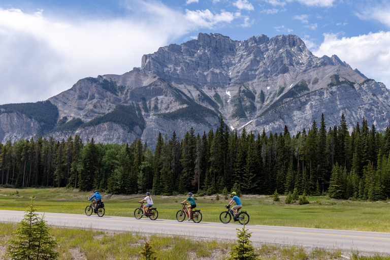 Banff: Mountain Lakeside Guided E-Bike Tour