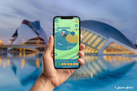 Tour a pie Valencia al Descubierto con App para Smartphonepor defecto