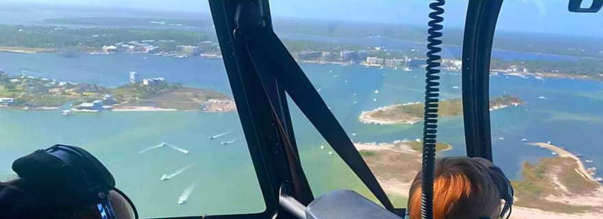 Gulf Shores, Orange Beach : tour en hélicoptère de 30 minutes