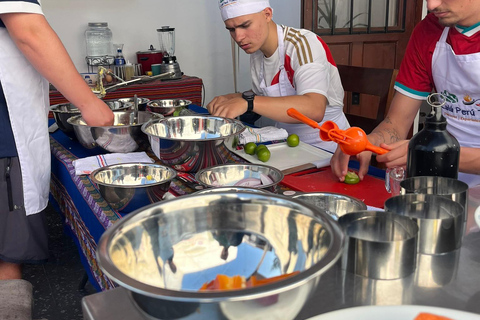 利马 - 米拉弗洛雷斯：秘鲁烹饪课程、皮斯科酸酒与热带水果利马 - 米拉弗洛雷斯：秘鲁烹饪课程、皮斯科酸酒和热带水果