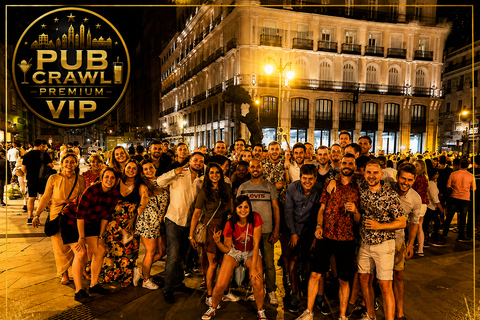 Pub Crawl Premium VIP with Drinks and Club Entry